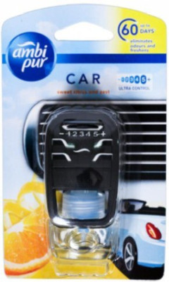 Ambipur SWEET CITRUS & ZEST Car Freshener Spray CAR SWEET CITRUS AND ZEST PCS OF 1(75 g)