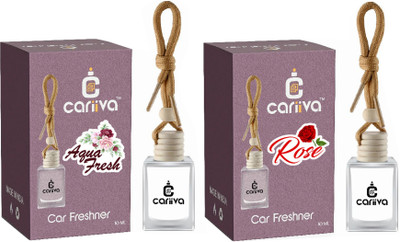 Cariiva AQUAFRESH-ROSE Car Freshener Diffuser CR_02(2 x 10 ml)