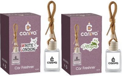 Cariiva MOGRO-WHITELONDON Car Freshener Diffuser CR_02(2 x 10 ml)