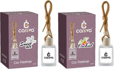 Cariiva ORCHID-SWEETAIR Car Freshener Diffuser CR_02(2 x 10 ml)