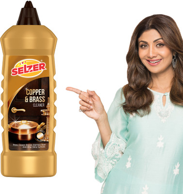 SELZER Brass & Copper Cleaner | Liquid for Brass & Copper Cleaning, Effectively Cleaner(250 g)