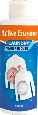 active enzyme Laundry Stain Remover for Clothes, Sofas & Cars | Removes Tough Stains, Pack 1 Stain Remover