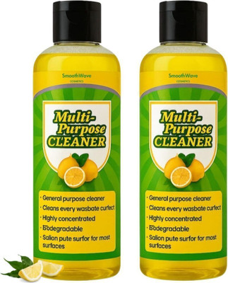 SmoothWave Cosmetics Multi-Surface Cleaner Spray – Safe for All Surfaces pack of-2 Kitchen Cleaner(200 ml, Pack of 2)