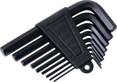 Inditrust dream 9 Pcs L-Shape Hex Key Repair Tools Powerful Type Allen Wrench Set High Quality Allen Key Set Allen Key Set
