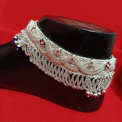 STIC full fancy party wear 6 mahine guarante 1Joda women Alloy Anklet