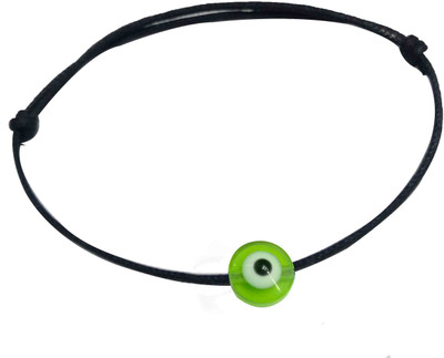 Gurjari Jewellers new Evile Eye Anklet with Black Cottan Thread Cotton Dori Anklet