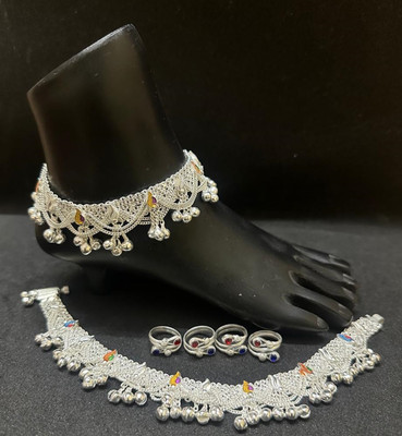 SONU SELECT Alloy Silver Jewellery Set(Pack of 1)