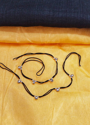AGASTYA CREATIONS Alloy Anklet(Pack of 2)