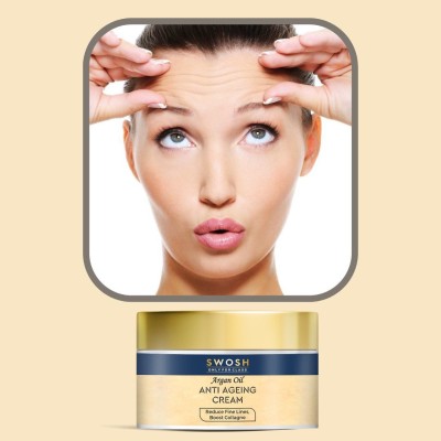 SWOSH Anti Aging Cream Anti Ageing Transforming Day cream With SPF 15 For All SkinType(50 g)