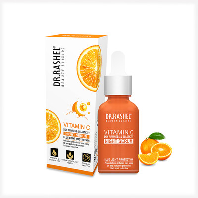 DR.RASHEL VITAMIN C NIGHT FACE SERUM BRIGHTENING & ANTI-AGING(30 ml)