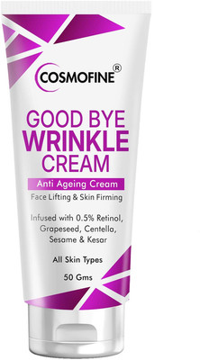 cosmofine Good Bye Wrinkle Cream Reduces Fine Line & Wrinkles, Anti-Ageing Cream Reduce Signs of Ageing & Boosts Collagen(50 g)