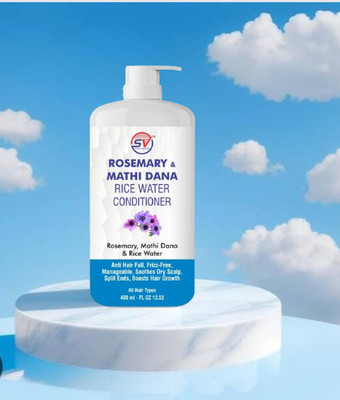 SV PROFESSIONAL Rosemary & Mathi Dana Rice Water Conditioner for Dry & Dehydrated Hair(400 ml)