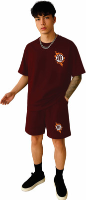 Wrodss Tshirt Chino Shorts Co-ords Set