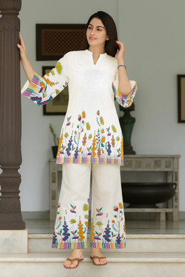 WhiteDoe Top Palazzos Co-ords Set