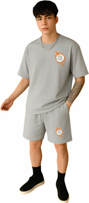 Wrodss Tshirt Chino Shorts Co-ords Set