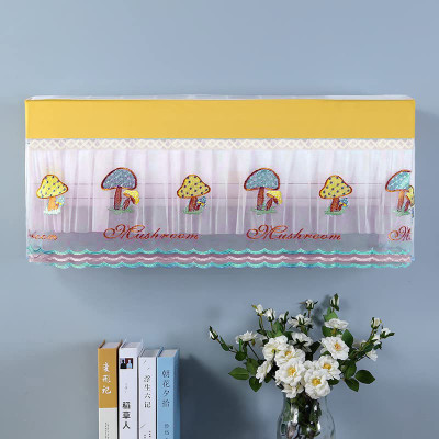 Mahant Handwork Air Conditioner  Cover(Width: 86 cm, white)