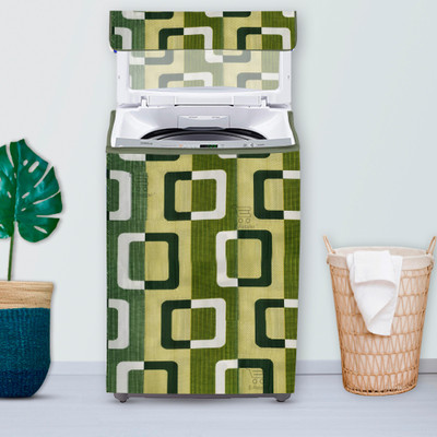 E-Retailer Top Loading Washing Machine  Cover(Width: 58 cm, Green)
