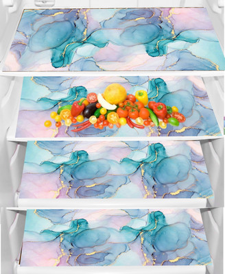 REVEXO Fridge Mat(Width: 32 cm, Beige)