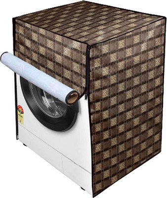 Star Weaves Front Loading Washing Machine  Cover(Width: 59 cm, Brown)