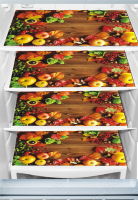 REVEXO Fridge Mat(Width: 32 cm, Grey)