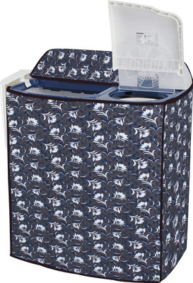Wings Star Semi-Automatic Washing Machine  Cover(Width: 84.4 cm, Grey)