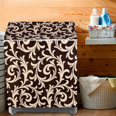Crosmo Semi-Automatic Washing Machine  Cover(Width: 80.01 cm, Brown)
