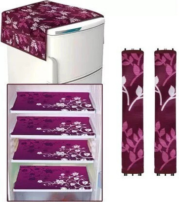Innovegic Refrigerator  Cover(Width: 55 cm, Multicolor)