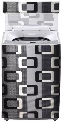 Decoreio Front Loading Washing Machine  Cover(Width: 55 cm, Brown)