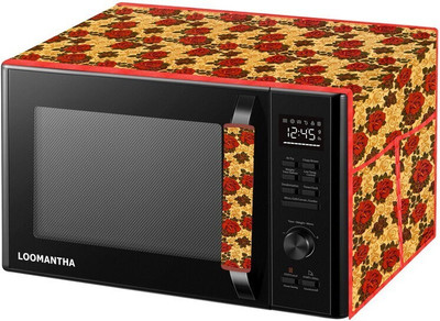 LooMantha Microwave Oven  Cover(Width: 37 cm, Multicolor)