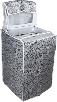 Classic Top Loading Washing Machine  Cover(Width: 63 cm, Black & Grey)
