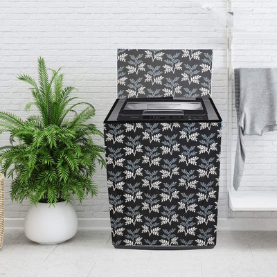trimly Top Loading Washing Machine  Cover(Width: 61 cm, Black)
