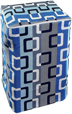 Crosmo Top Loading Washing Machine  Cover(Width: 58 cm, Blue, Black)