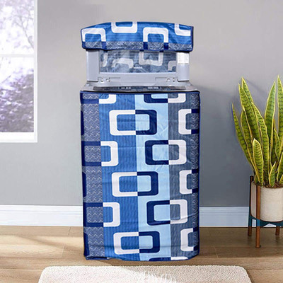 trimly Top Loading Washing Machine  Cover(Width: 61 cm, Blue)