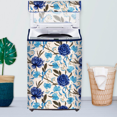 E-Retailer Top Loading Washing Machine  Cover(Width: 58 cm, Blue)
