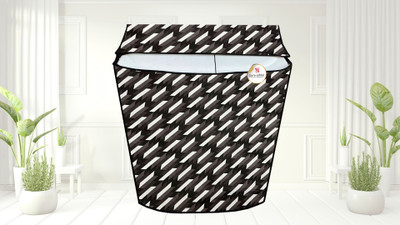 GURU ISHMA Semi-Automatic Washing Machine  Cover(Width: 82.55 cm, black)