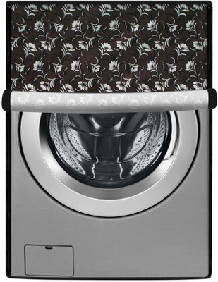 Jainco Decor Front Loading Washing Machine  Cover(Width: 61 cm, Black, White)