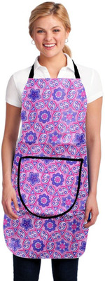 INSANESWORM Nylon Home Use Apron - Free Size(Blue, Single Piece)