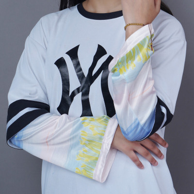 KETKAR Polyester Arm Sleeve For Women(Free, White)