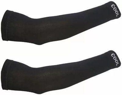 SHYAM Cotton Arm Sleeve For Men & Women(Free, Black)