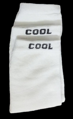 ARYANSHI Cotton Arm Sleeve For Men & Women(Free, White)
