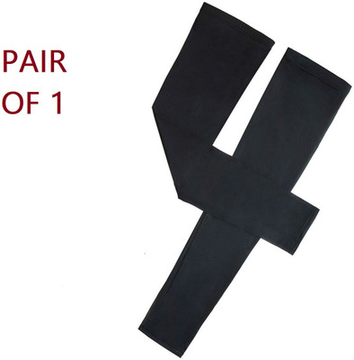 D1 DIFFERENT ONE Polyester Arm Sleeve For Men & Women(Free, Black)