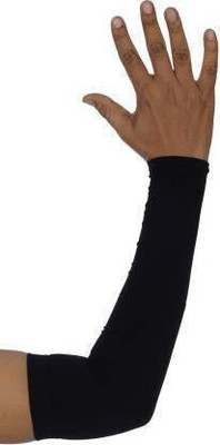 Fash Nylon Arm Sleeve For Men(Free, Black)