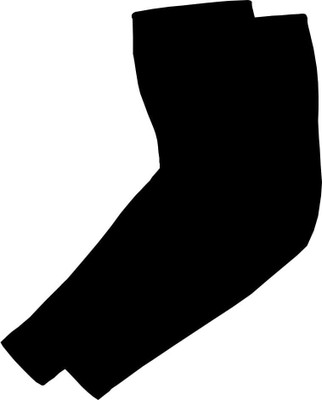 Sneha Sales Cotton, Nylon Arm Sleeve For Men & Women(Free, Black)