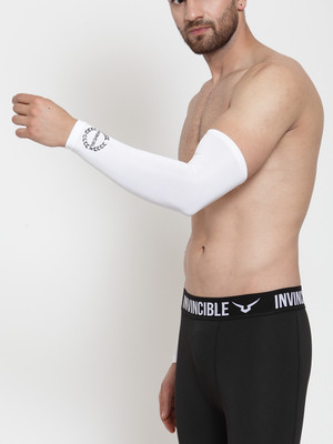 Invincible Polyester Arm Sleeve For Men & Women(Free, Green)