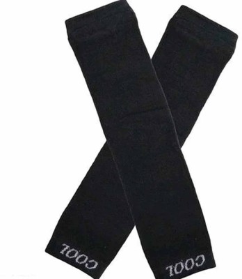 xoalt Cotton Arm Sleeve For Boys(Free, Black)