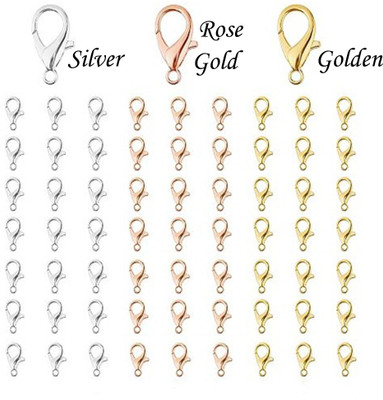 Honbom Jewellery Making Lobster Claw Clasps Hooks /Findings Fasteners Accessories 30Pc