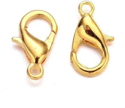 NAVMAV Lobster Clasps Claw Hook for Necklace & Bracelet Jewellery Connector Hooks 50Pcs