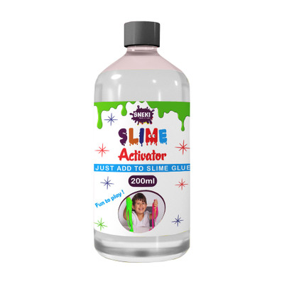 sneki (200 ML) Slime Activator Liquid Bottle for DIY Squishy Toy Slime Making Kit