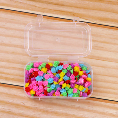 NAVMAV Flower Loose Beads for Handmade Beads Making for Art & Craft 10MM 50Pcs