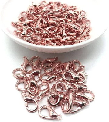 NAVMAV Lobster Clasps Hooks for Necklace Bracelet/Findings Fasteners 75pc